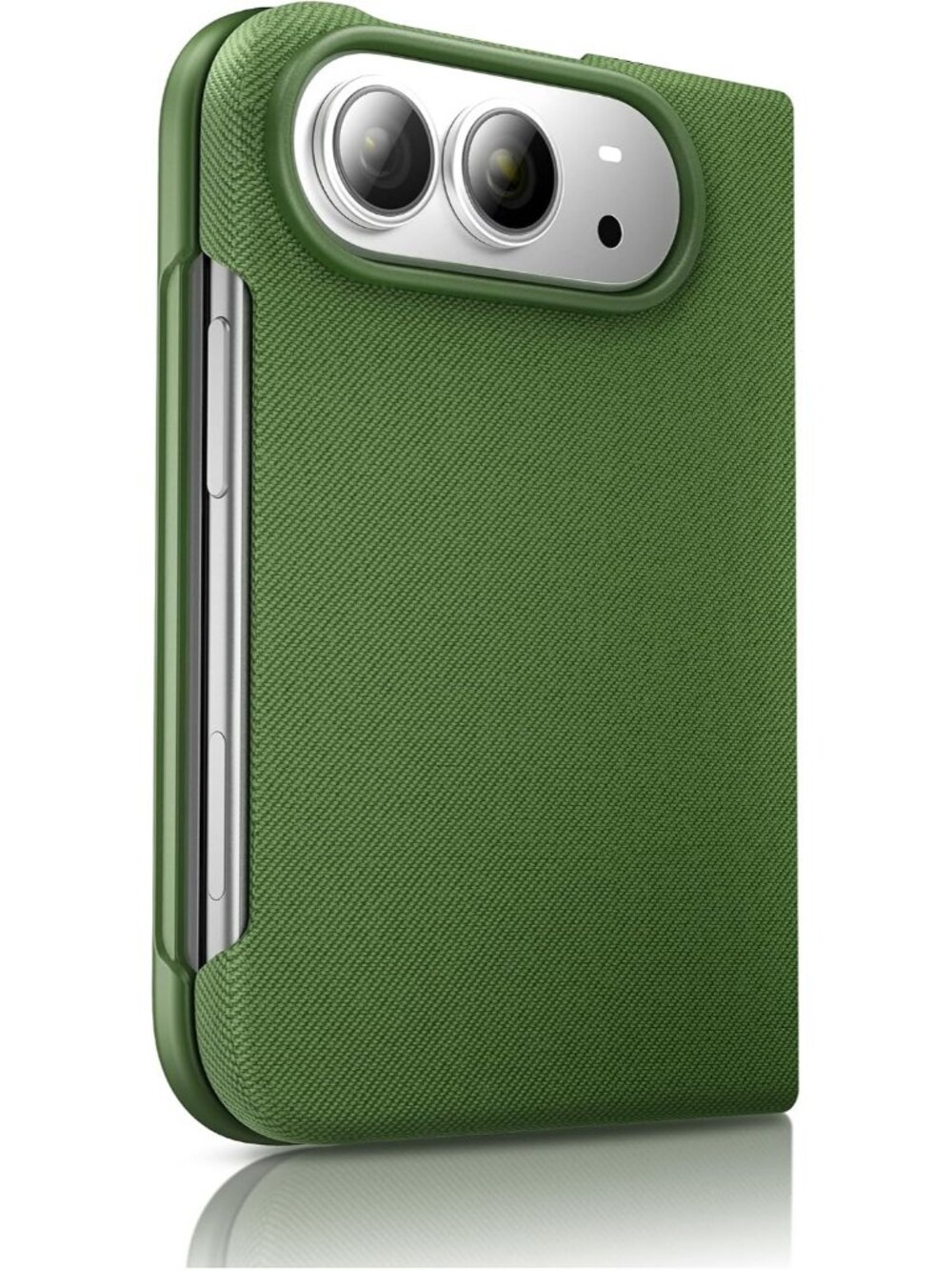 iPhone Duo Green Techwoven Drop Protection Shockproof Skin-Friendly Cover Case